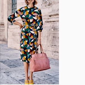 BODEN Lottie Print MIDI Dress from Nordstrom